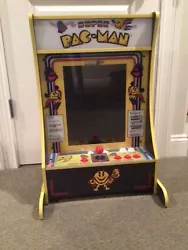 Arcade1Up Super Pac-Man Partycade! (Portable too!). Great gift for Christmas and the family this season.