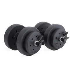 Perfect for arms, chest, back and legs, this 40lb Weight Set can do it all. Includes four 7.5 lb. plates, four 2.5 lb....