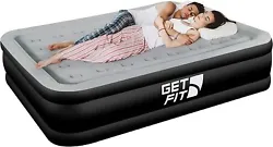 Get Fit Premium Air Bed King Size: W152 L203 H52CM. Its standard valve gives you the ability to manually inflate the...
