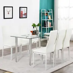 The stains on the table can be cleaned quickly, which reduces your worry. Table legs adopt iron tubes of spray painting...