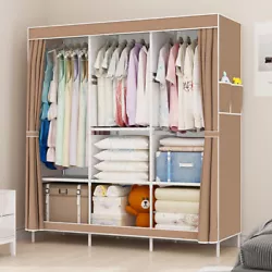 Storage shelves provides generous storage space to neatly arrange clothes, toys, shoes and more, will suit your storage...