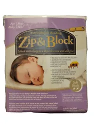New Zip & Block Anti-Allergen Bed Bug & Mites - Crib Mattress Encasement.