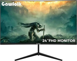 Refresh Rate 75Hz. Support the VESA mount 75 75 mm for your convenience to relax or work at an optimum position. (VESA...