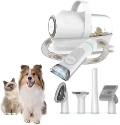 【 After-Sales Service 】 : Neabot P1 Pro Pet Grooming Kit & Vacuum provides 1 Year Warranty. 【 Low Noise Design...