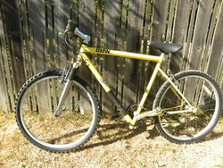 BMW folding Mountain Bike 96 Olympics Montague model in excellent condition. Built, and sold to commerate the 1996...