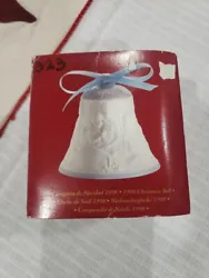 Celebrate Christmas in style with the exquisite Lladró 1998 Limited Edition Porcelain Bell. This handcrafted bell from...