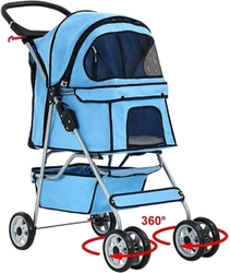 Item model number ‏ : ‎ 4 Wheels Pet Stroller. Is Discontinued By Manufacturer ‏ : ‎ No. Manufacturer ‏ : ‎...