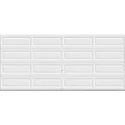The 1-layer raised panel steel construction provides durability and style. Added strength is provided by the outer...