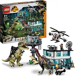 Lego 76949. Les enfants peuvent maintenant imaginer des aventures de dinosaures grâce à cet ensemble de jouets LEGO...