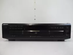 Up for Sale is aUSED SONY CDP-CE335 5-DISC CAROUSEL ROTARY CD CHANGER PLAYER FULLY FUNCTIONAL unitIn Used condition....
