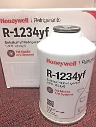 Shipping is by GROUND only! Lower 48 States Only! R-1234YF R1234yf Refrigerant Honeywell 8 oz Can NOTE: Solstice® yf...