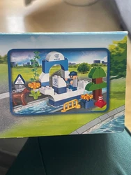 jouet enfants, jeu de construction, 34 pièces, neuf, police.