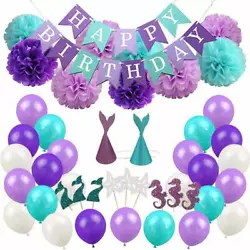 --- Please Note that the Dark Purple Latex Balloons Look Like Black When Arrive Flat, once you blow them up, it will be...