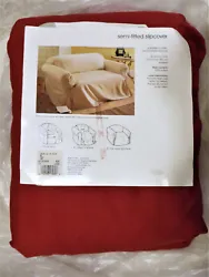 On how to cover loveseat using this slipcover. that fits 58