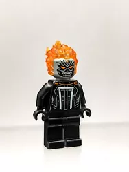 LEGO Marvel Ghost Rider Minifigure - SH678 - set-76173 Spider Man  Bon état, good condition Jai dautres figurines...