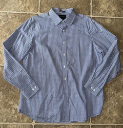Black Brown 1826Size XL Neck - 17-17 1/2Sleeve - 36 - 37Blue PlaidExcellent condition I gladly combine shipping