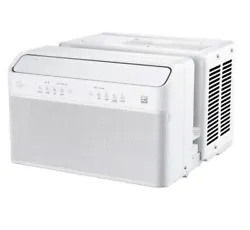 This Midea 8,000 BTU Smart Inverter U-Shaped Window Air Conditioner is the perfect addition to your home. With 3 cool...