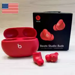 2 Beats Studio Buds Bluetooth headset. IPX4-rated sweat- and water-resistant wireless earbuds. Three soft ear tip sizes...