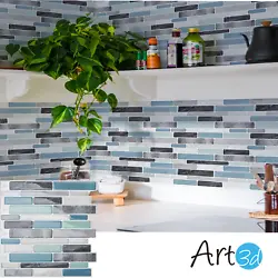 Now align and stick the Art3d Tiles at your own pace. Perfectly decorated in Kitchen island walls, bedroom walls,...