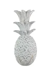 Add a subtle dash of the tropical to your home with this hand-carved pineapple sculpture. Made from sustainably sourced...