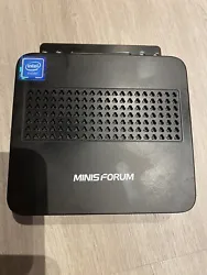 Mini PC Minis Forum U550 - CPU 2,30 Ghz - 8Go RAM - SSD 128 Go. Avec boîtier d’origine.