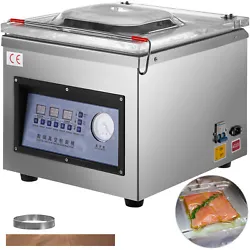 Sealing Power: 320W. DZ-260C Digital Vacuum Sealer. This chamber vacuum sealer is made of stainless steel, which is...