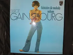 VINYLE 33 TOURS GAINSBOURG / 6 325 071 /. Le vinyle présente quelques griffures.