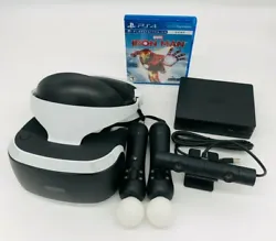 PlayStation VR - Marvels Iron Man Bundle. VR Headset (CUH-ZVR2). Marvels Iron Man Blu-Ray Disc. Used Condition - Item...