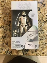 Hasbro E8442 Star Wars 6in Black Carbonized Jet Trooper Action Figure. Condition is New. Shipped with USPS Priority...