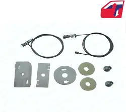 Fits 06-14 Ford Mustang Conv. Window Regulator Repair Kit w/end cable Rollers. Modifying an item in any way will void...