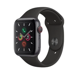 Apple Watch Series 5 44mm Boîtier en aluminium gris sidéral avec Bracelet Sport. Très bon état assez peu utilisé