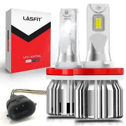 The smallest size of all Lasfit 6 different series LED bulbs to fit over 95% vehicles without modifying the OEM dust...