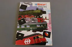 ROCO Train catalogue O Ho Hoe Date 1992-1993. 220 pages 29,7 x 21,5 cm F. par Colissimo 24H/48H.