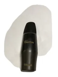 Yamaha custom 6CM alto saxophone mouthpiece. No cracks or chipsMouthpiece only, as pictured - no ligature or cap
