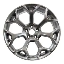 This wheel has 5 lug holes and a bolt pattern of 115mm. The offset of this rim is 24mm. The corresponding OEM part...
