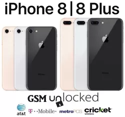 64GB | 128GB | 256GB. This is a GSM Unlocked Device, compatible only with GSM Networks. Apple iPhone 8 or 8 Plus. Note:...