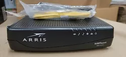 ARRIS SURFBOARD SBV3202 DOCSIS 3.0 Voice Cable Modem - Black. with power cord and cat 5.