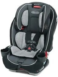 The Graco SlimFit 3-in-1 Car Seat grows with your child, from rear-facing harness (5-40 lb.). to forward-facing harness...