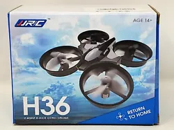 Get ready for an amazing flight experience with the JJRC H36 2.4GHZ 6-Axis Gyro Drone. This quadcopter is designed to...