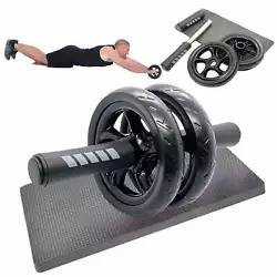 1x fitness Ab roller. Robust roller design is suitable for most floors, including carpet. 1x fitness Ab roller. Ab...