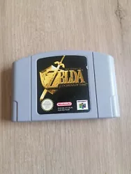 Jeu Game Legend of Zelda Ocarina of Time OOT console Nintendo 64 N64 version PAL. Envoyé rapidement et soigné...
