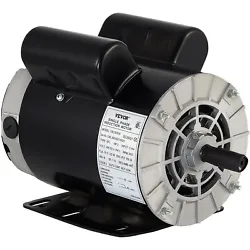 This single-phase electric motor conforms to the standard for high hardness and performance, which is well suited for...