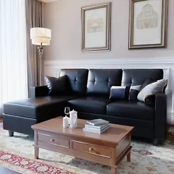 Changeable the position of the reversible chaise. 1 L-Shaped Couch. Pocket coils are used in the construction of seat...