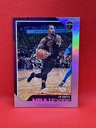 2018-19 Hoops Silver #92 JR Smith /199. All cards with ship in penny sleeve, top loader in a team bag.Please look at...