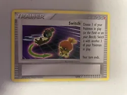 Pokemon Card - Switch Trainer 6/8 - Trading Figure Game - LP
