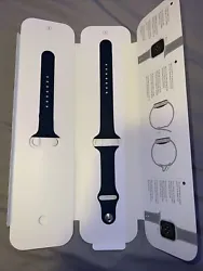 Apple Watch Gen 7 GPS & Cellular 45mm Midnight Blue Smartwatch (MNAV3LL/A). Barely wornComes with all three bands,...