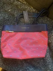Tommy Hilfiger tote bag. Condition is New with tags. Shipped with USPS Ground Advantage.
