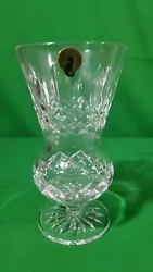 Waterford Crystal Glass Lismore Thistle Flower Vase 7