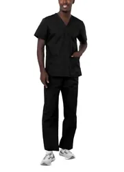 Our uniforms are known for their exceptional quality, comfort & stylish designs. PROFESSIONAL: This Scrub Set is...