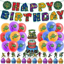 Details: Various Teenage Mutant Ninja Turtles cake inserted cards make your cake personalized. Decorations: Ideal...
